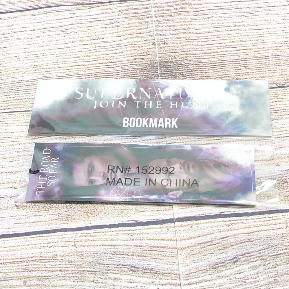 NWT Supernatural Culturefly Sam and Dean Bookmark